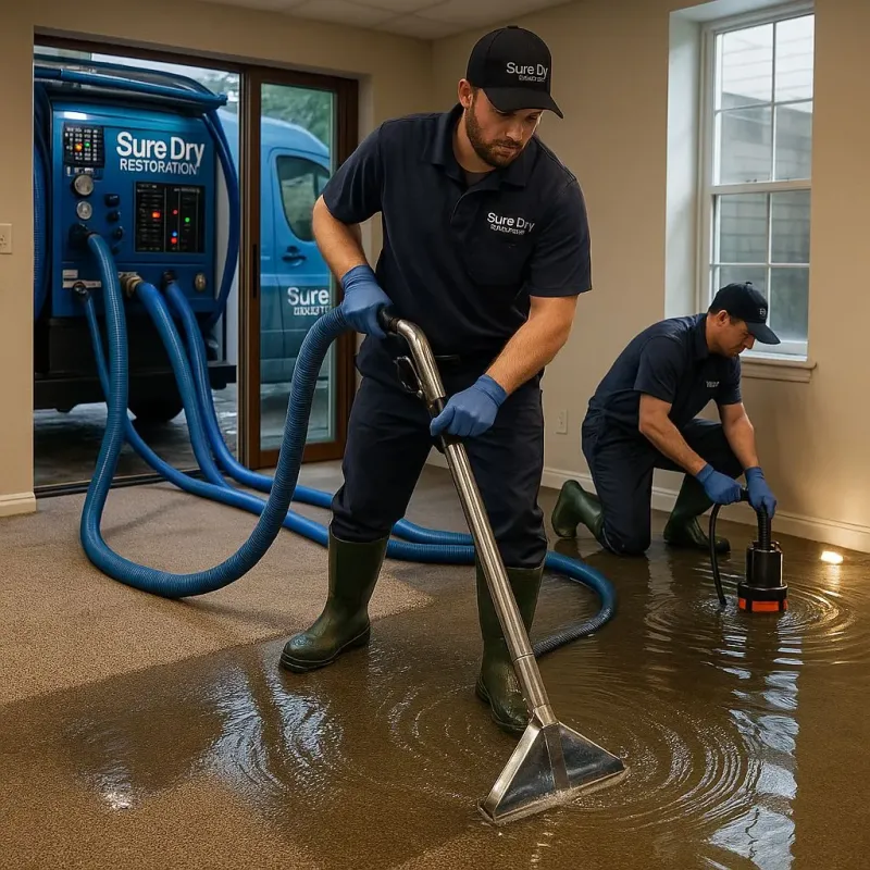 Water Extraction and Removal process in Hiram, GA
